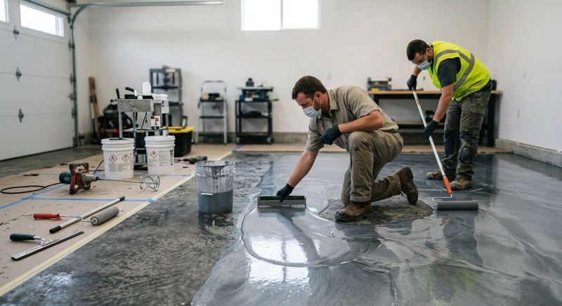 Floor Coating Service in Raleigh, NC