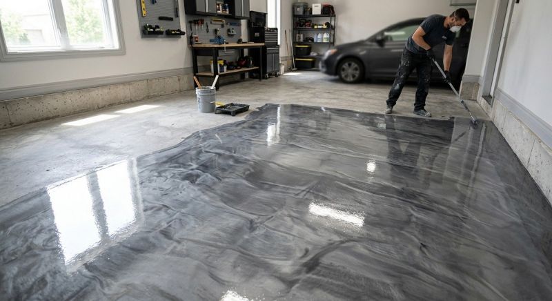 Floor Epoxy Service in Raleigh, NC