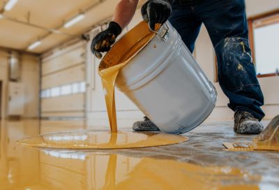 Garage Floor Epoxy Installation in Alexandria, VA