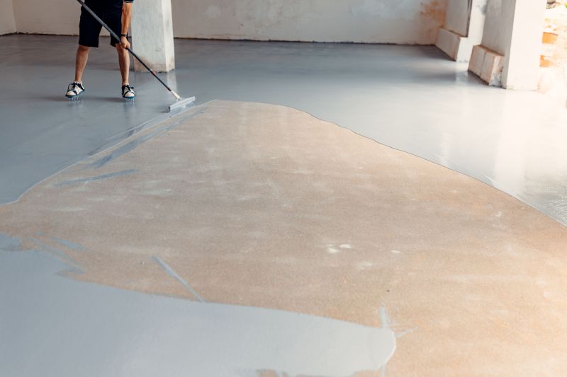 Garage Floor Epoxy Painting