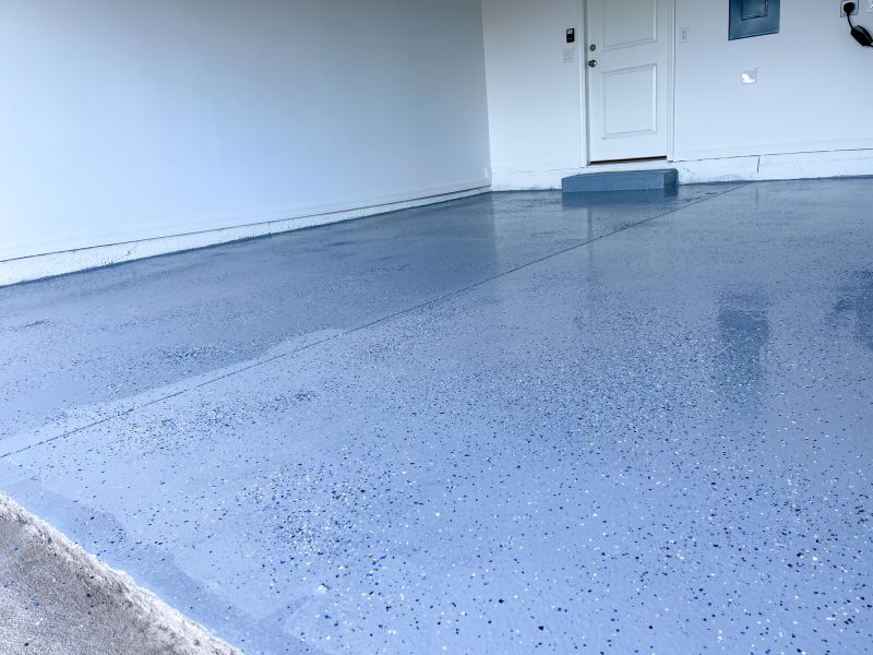 Garage Floor Epoxy Painting