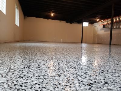 Garage Floor Staining in Raleigh, NC