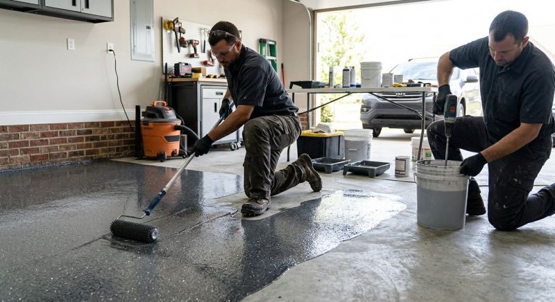 Metallic Epoxy Service in Annapolis, MD